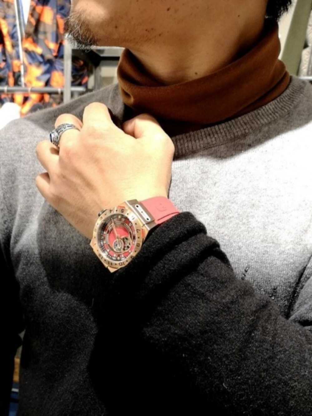 chu-｜HYDROGENのアナログ腕時計を使ったコーディネート - WEAR