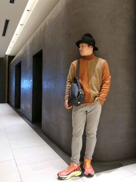 chu-さん（メンズ・165cm）の冬コーディネート