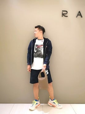chu-さん（メンズ・165cm）の夏コーディネート