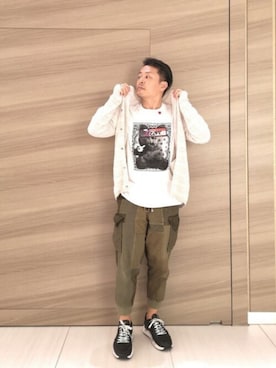 「SEAGREEN（シーグリーン）のアイテム」を使った、chu-さん（メンズ・165cm）の夏コーディネート