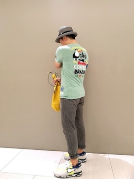 「birdog（バードック）のアイテム」を使った、chu-さん（メンズ・165cm）の夏コーディネート