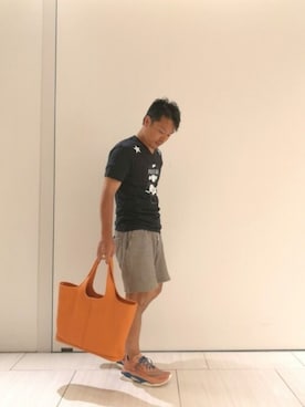 「TANTA（タンタ）のアイテム」を使った、chu-さん（メンズ・165cm）の秋コーディネート