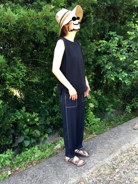 渡部絵美さん（レディース・165cm）の夏コーディネート