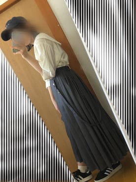 「TESTIFY（テスティファイ）のアイテム」を使った、やりいかさん（レディース・149cm）の春コーディネート