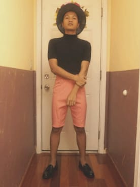 「ALDO（アルド）のアイテム（その他シューズ）」を使った、Glenn Mateoさん（メンズ・168cm）の春コーディネート