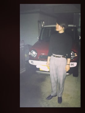 「YSL（ワイエスエル）のアイテム（リング）」を使った、おっくーさん（レディース・159cm）の秋コーディネート