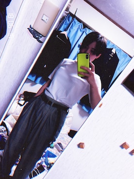 「UNBY SELECT（アンバイセレクト）のアイテム」を使った、おっくーさん（レディース・159cm）の夏コーディネート