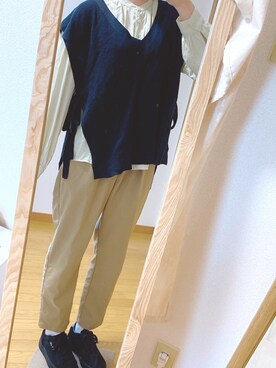 「pocket（ポケット）のアイテム」を使った、ふぁみさん（レディース・160cm）の夏コーディネート