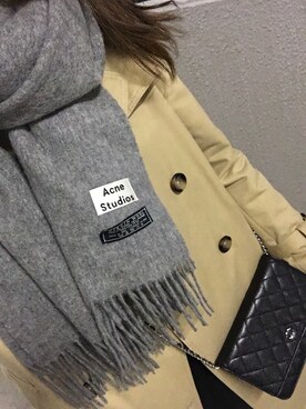 「Acne Studios（アクネストゥディオズ）のアイテム（その他トップス）」を使った、みかりんさん（レディース・165cm）の春コーディネート