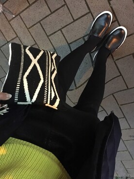 「STEVE MADDEN（スティーブマデン）のアイテム（その他シューズ）」を使った、みかりんさん（レディース・165cm）の春コーディネート