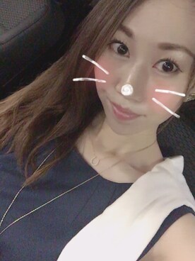 「titivate（ティティベイト）のアイテム（サロペット/オーバーオール）」を使った、みかりんさん（レディース・165cm）の夏コーディネート