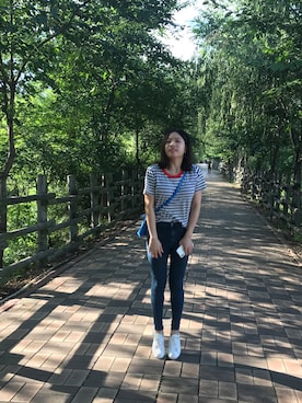 「travel look」｜Atina_さん（レディース・155cm）の秋コーディネート
