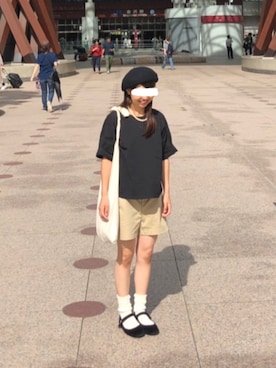 「カンフーシューズ」｜haruさん（レディース・143cm）の秋コーディネート