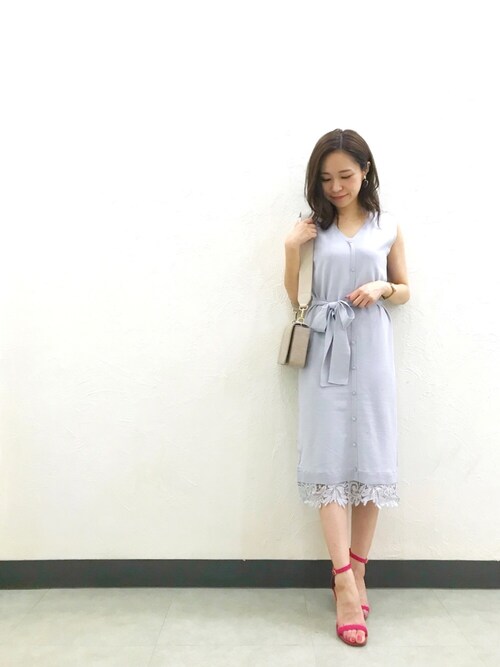高橋由希 Mercuryduo Mercuryduoのワンピースを使ったコーディネート Wear