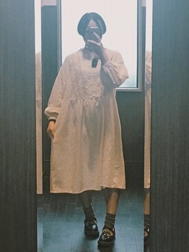 百瀬さん（レディース・156cm）の秋コーディネート