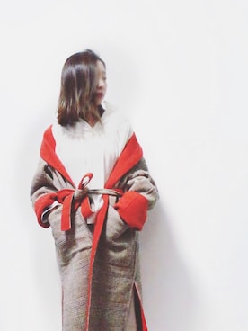 「orange」｜Hakuouuu さん（レディース・153cm）の冬コーディネート