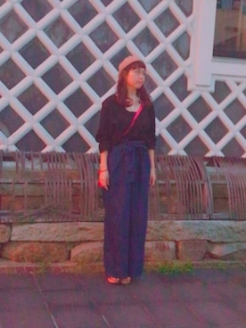 「Dear（ディアー）のアイテム」を使った、まゆゆさん（レディース・157cm）の夏コーディネート