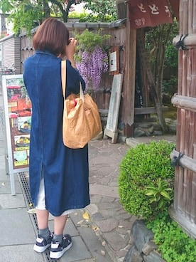 「宇治」｜さちさん（レディース・162cm）の春コーディネート