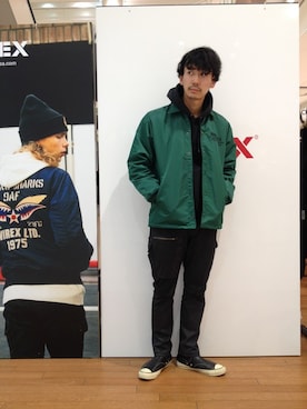 Mr.tsuchiyaさん（メンズ・178cm）の冬コーディネート