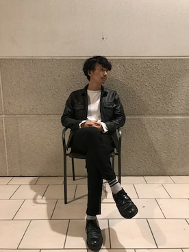 Mr.tsuchiyaさん（メンズ・178cm）の冬コーディネート