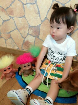 🅚さん（キッズ・90cm）の夏コーディネート