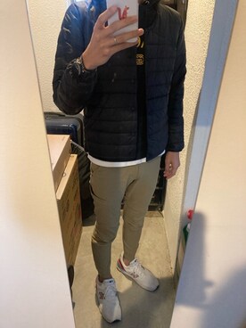 「SWAGGER（スワッガー）のアイテム（トップス）」を使った、2525さん（メンズ・173cm）の冬コーディネート