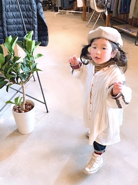 Yu.Re.nさん（キッズ・90cm）の冬コーディネート