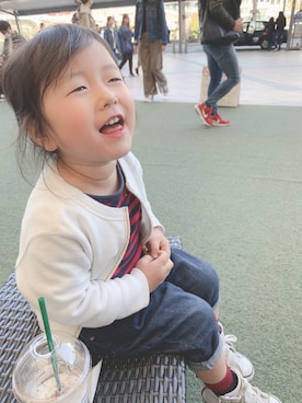 Yu.Re.nさん（キッズ・90cm）の春コーディネート