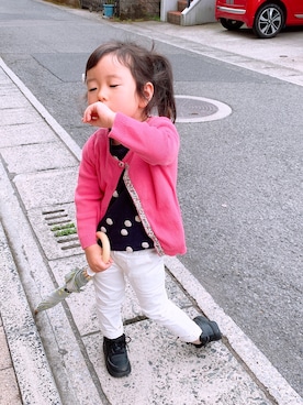 Yu.Re.nさん（キッズ・90cm）の春コーディネート