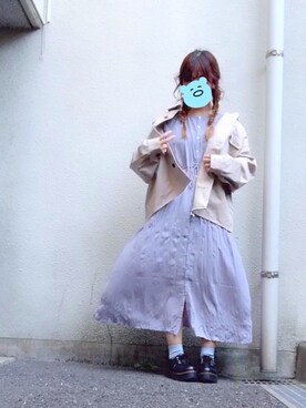 Akieさん（レディース・158cm）の春コーディネート