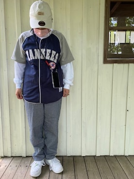 「BEAMS（ビームス）のアイテム（PC・スマホグッズ/家電）」を使った、メロンパンさん（レディース・154cm）の春コーディネート