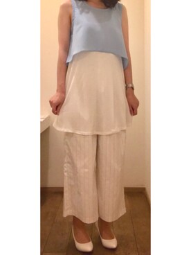 T.さん（レディース・165cm）の夏コーディネート