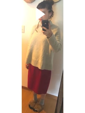 「chigo（チーゴ）のアイテム」を使った、T.さん（レディース・165cm）の冬コーディネート