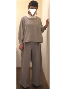 T.さん（レディース・165cm）の冬コーディネート
