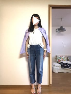 「ラベンダー」｜T.さん（レディース・165cm）の春コーディネート