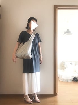 T.さん（レディース・165cm）の夏コーディネート