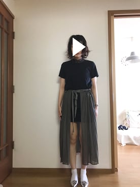 T.さん（レディース・165cm）の夏コーディネート