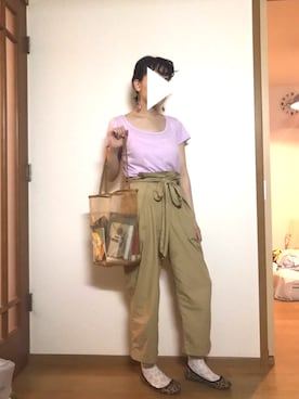 T.さん(レディース・165cm)の夏コーディネート