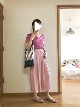 T.さん（レディース・165cm）の夏コーディネート