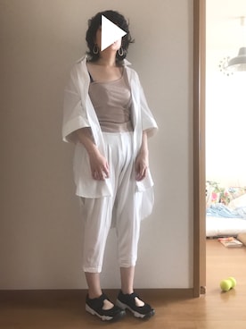 T.さん（レディース・165cm）の夏コーディネート