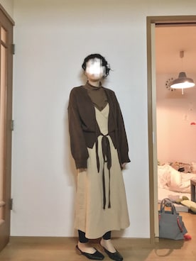「little suzie」｜T.さん（レディース・166cm）の冬コーディネート