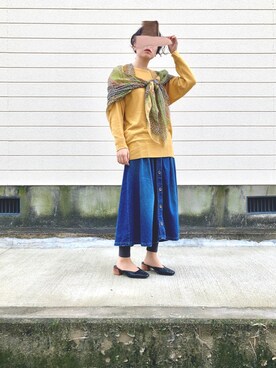 T.さん（レディース・166cm）の秋コーディネート