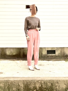 T.さん（レディース・166cm）の秋コーディネート