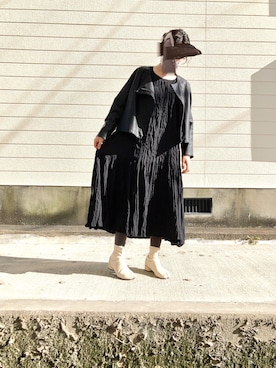 T.さん（レディース・166cm）の秋コーディネート