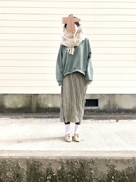 T.さん(レディース・166cm)の冬コーディネート