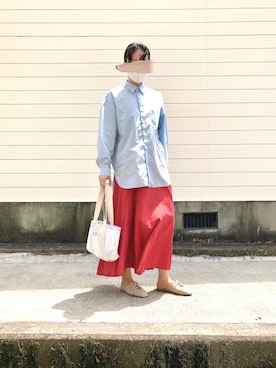 「SHIPS Days（シップスデイズ）のアイテム」を使った、T.さん（レディース・166cm）の春コーディネート