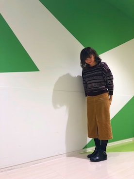 la-nagoyaさん(レディース・163cm)の冬コーディネート