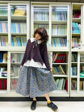 「school」｜Tungさん（レディース・166cm）の冬コーディネート