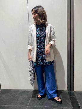 馬塲さん(レディース・155cm)の春コーディネート