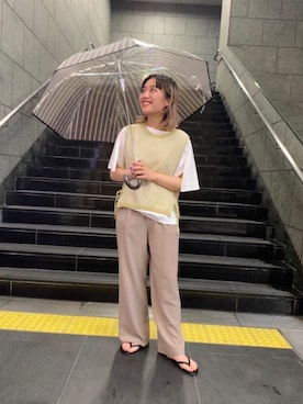 馬塲さん（レディース・155cm）の春コーディネート